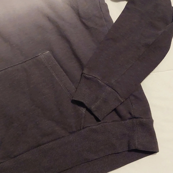 Victoria's Secret PINK hombre gray black 1/4 zip Sweater S - Picture 4 of 5